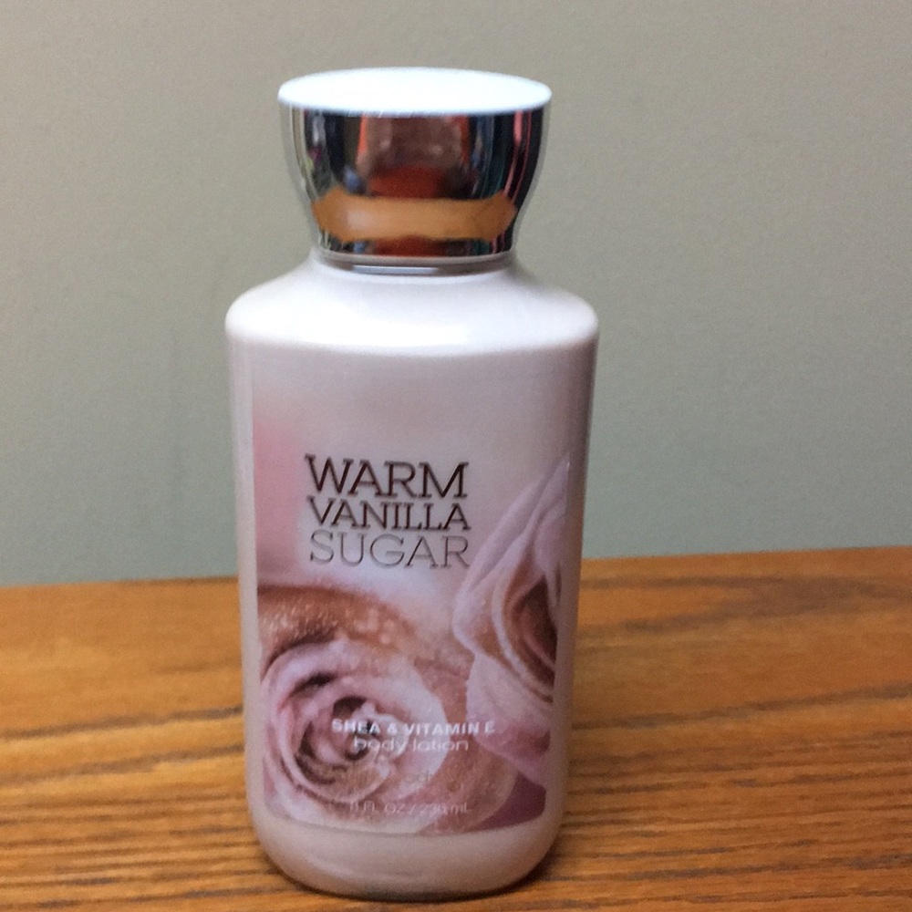 Warm vanilla sugar body lotion